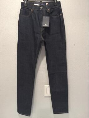 Levi's Japanese Selvedge High Rise Slim Jeans 27x31 NWT $248